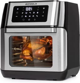 Heteluchtfriteuse - Airfryer XL - Gezond Frituren - 3D Verwarmingssysteem - 10 liter - Zilver — thumbnail 1