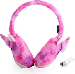 Squishmallows - Lola - draadloze kinderkoptelefoon - met pluche - microfoon - bluetooth — thumbnail 2