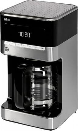 BRAUN PurAroma 7 KF7120 - Koffiezetapparaat met Glazen kan - 1,5 l - Zilver — thumbnail 2