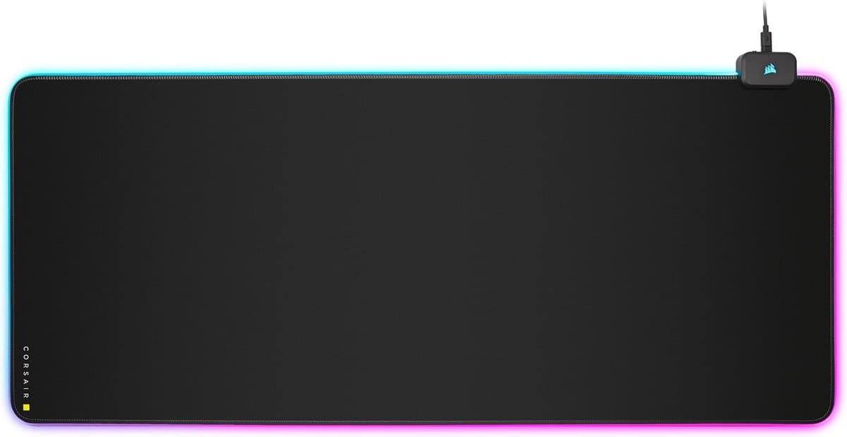 Corsair MM700 - Gaming Muismat - Extended XL - RGB verlichting - Zwart — afbeelding 1