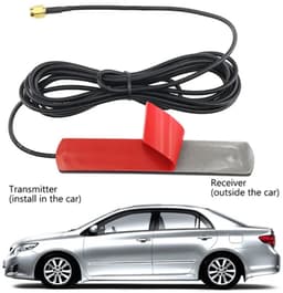 DAB Antenne - Actieve Digitale Antenne - DAB+ Antenne - SMA Male Plug - 3M Kabel (ANT742-DAB) — thumbnail 4