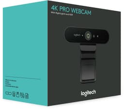 Logitech BRIO - Webcam - 4K Business Edition - HDR - 60 FPS - Windows & Mac - Zwart — thumbnail 3
