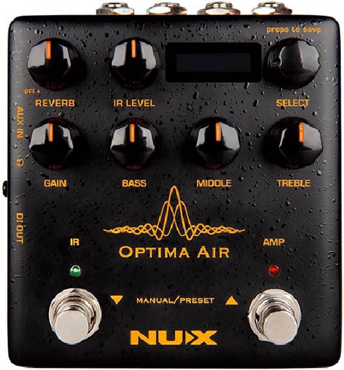 NUX NAI-5 effect pedaal dubbele akoestische gitaarsimulator OPTIMA AIR — afbeelding 1