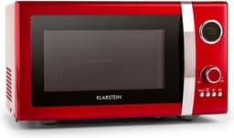 Klarstein Fine Dinesty 2in1-magnetron Retro 23L 1000W 12 programma's rood — thumbnail 1