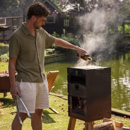 Welvaere Utenovn Pizza oven - Complete set - Houtgestookt - Cortenstaal — thumbnail 3