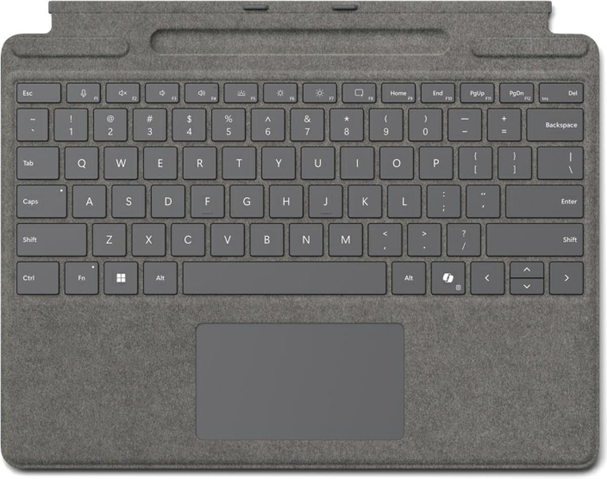 Microsoft Surface Pro Keyboard Cover met PenStor - Platina — afbeelding 1