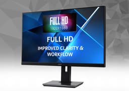 B277bmiprzx - 69cm (27") ZeroFrame IPS LED 4ms 100M:1 ACM 250nits VGA HDMI DP MM Audio out USB 3.0 Hub Height adj. Pivot EURO EMEA TCO Black Acer EcoDisplay — thumbnail 4