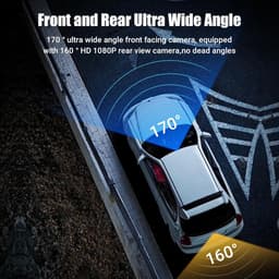 Lexium Dashcam voor auto - Dashcam - Dashcam voor auto voor en achter - Dashcam voor en achter - Dashcam voor en achter draadloos - Dual dashcam — thumbnail 2