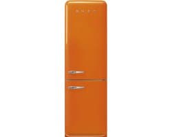 Smeg FAB32ROR5 - Koel- en vriescombinatie - Scharnier rechts - Oranje