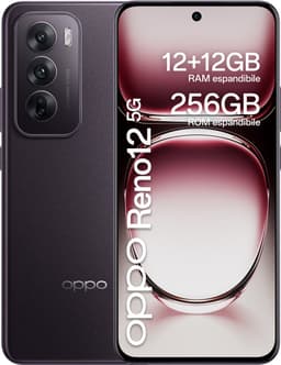 OPPO Reno12 256GB Zwart Bruin 5G — thumbnail 1