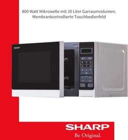 Magnetron 800 W, 20 liter met ontdooifunctie en 11 vermogensniveaus — thumbnail 5