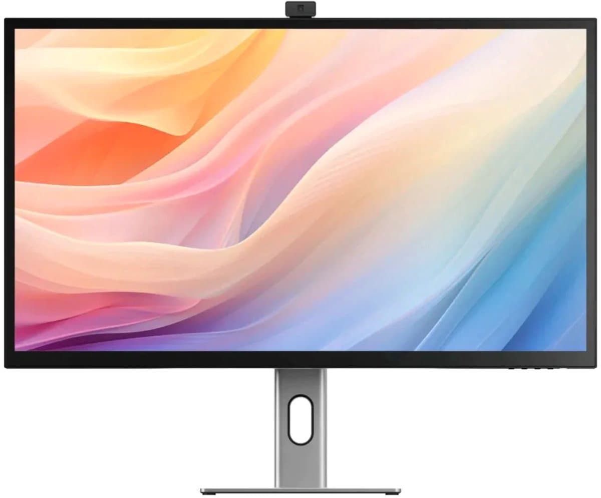 Alogic Clarity Pro Max 32 UHD 4K Monitor with 65W PD and Webcam - Grijs — afbeelding 1