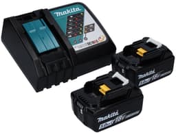 Makita DLM 432 RT2 accu-grasmaaier 36 V (2x 18 V) 43 cm + 2x accu 5,0 Ah + oplader — thumbnail 5