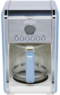 Ariete 1342/05 - Vintage koffiezetter - tot 12 kops - 24 uurs timer - warmhoudplaat - Blauw — thumbnail 2