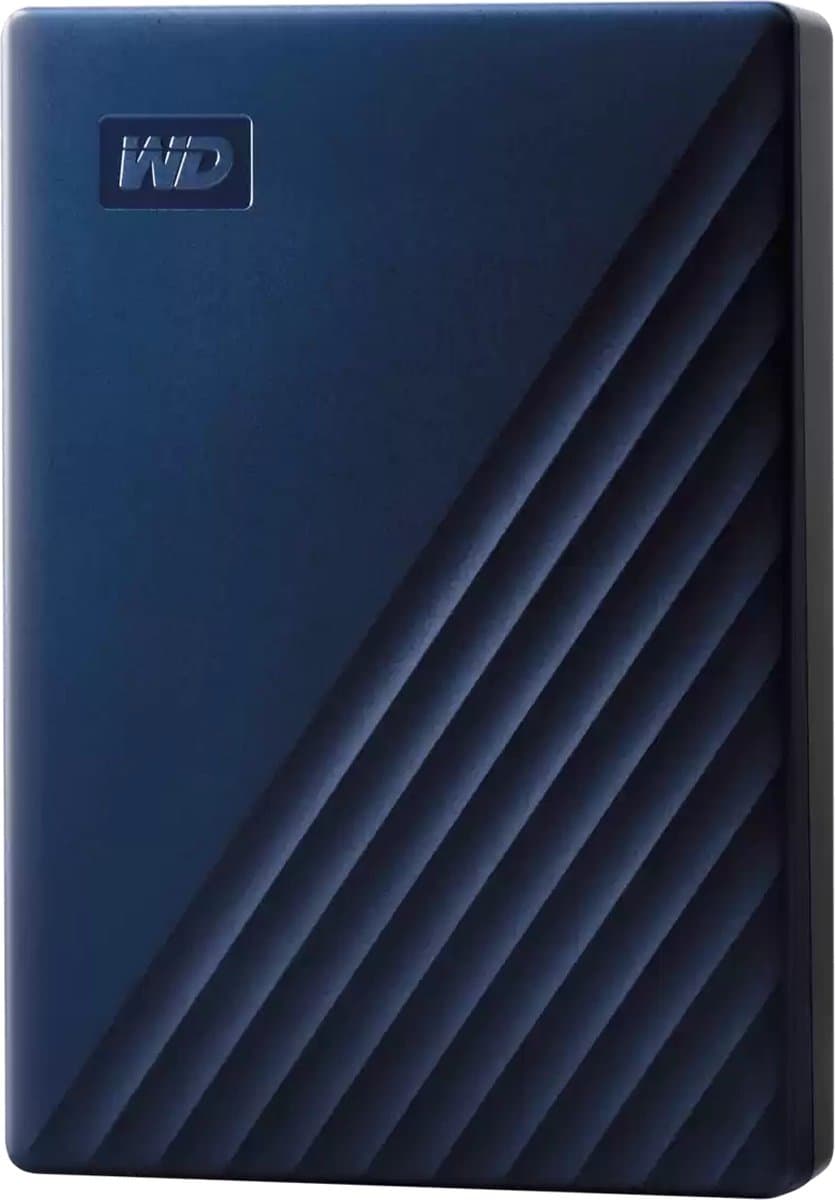 Western Digital My Passport - Compatibel met Mac - Externe Harde Schijf - Blauw - 6 TB — afbeelding 1