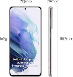 Samsung Galaxy S21 - 5G - 128GB - Phantom White — thumbnail 4