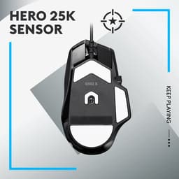 Logitech G G502 X muis Rechtshandig USB Type-A Optisch 25600 DPI — thumbnail 4