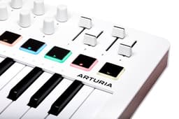 Arturia Minilab 3 - MIDI keyboard & pad controller - Wit — thumbnail 2