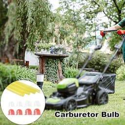 12 stuks vervangende primerbollenset voor Zama Echo Stihl Homelite Robi Pouland 0058001 12538108660 561635001 A01195A, GPU-materiaal carburateurbollen met brandstofslangen — thumbnail 4
