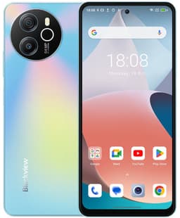 Blackview SHARK 8 Smartphone - 4G DUAL SIM - 16 RAM 256GB ROM - Helio G99 Octa Core - 6.78 inch 120Hz 2.4K - Android 13 - 64MP - NFC -Blauw — thumbnail 2