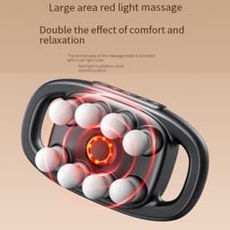 Massagepistool Set - Spierverlichter - Spierherstel Bevorderen - 30 Intensiteitsniveaus - 8/16 Koppen - Zwart — thumbnail 5