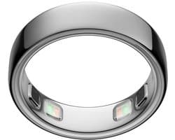 Oura – Ring 5 – Smart ring – Titanium – Zilver Argent