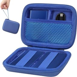 Harde Beschermhoes voor Portable SSD, Geschikt voor Samsung T7/T7 Touch/T7 Shield/T9, Blauw, Ideaal voor Opslag en Bescherming — thumbnail 1
