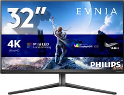 Philips Evnia 32M2N6800M/00 computer monitor 80 cm (31.5") 3840 x 2160 Pixels 4K Ultra HD LCD Zwart — thumbnail 1
