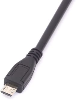Micro B Splitter Kabel - Y Adapter - Externe Schijf Voeden - Dubbele USB A Input - 80 cm - Zwart — thumbnail 3