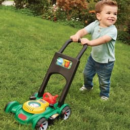 QIN® Grasmaaier Speelgoed - Kruiwagen Speelgoed - Grasmaaier Kinderen -Meerkleurig- 20cm x 12cm x 21cm — thumbnail 3