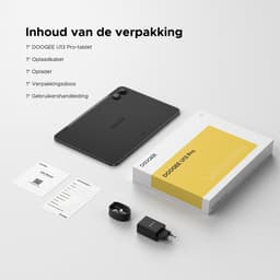 DOOGEE U13 Pro - Tablet - 36GB RAM (6+30GB) + 256GB ROM (2TB/TF) - 11000mAh/18W - 13,4 Inch FHD+ 120Hz IPS - Android 16 - T7300 - Dubbele luidsprekers - Wi-Fi 5 - Face ID - Bluetooth 5.4 — thumbnail 4