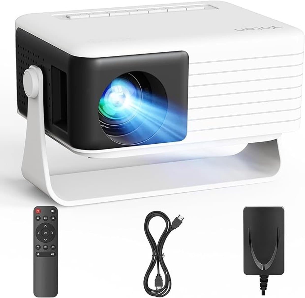Draagbare Mini Beamer - Full HD 1080P Ondersteuning - Geschikt voor Gaming en Films — afbeelding 1