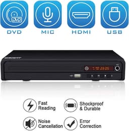DVD Speler met HDMI - Blu Ray Spelers - Externe DVVD Speler - Entertainment — thumbnail 3