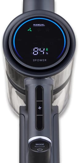 Severin HV 7179 S-Power Olymp Pro Snoerloze Stofzuiger – 30.000 Pa – 60 min Accuduur – LED Display – Steelstofzuiger met Auto Modus – Blauw — thumbnail 4