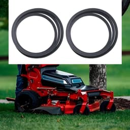 Dailygoods - Dailygoody - V-riemen - Grasmaaier aandrijfriem - Zwart - 1475 mm - Hoogwaardige kwaliteit - Geschikt voor Wolf Cart - Model 0039213 — thumbnail 5