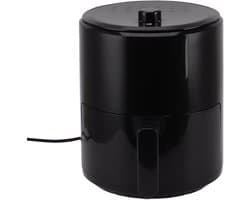 Luchtfriteuse Olievrij - Heteluchtoven Compact - Gezond Koken - 360 Graden Verwarmen - 30x30x35cm - Zwart