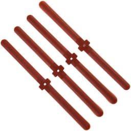 Reservemessen Grasmaaier - Snijbladen Touwtrimmer - Gazon Onderhoud - Duurzaam Kunststof - 4 Stuks - Diverse Kleuren — thumbnail 1