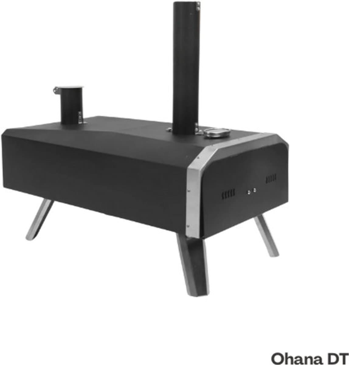Ohana DT - Pizzaoven - Pizza Oven Buiten - Draagbaar - Houtgestookt - RVS - Tot 540C - Voor De Liefhebbers Van Italiaanse Pizza — afbeelding 1