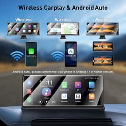 Navigatiesysteem Auto - Dashcam voor auto - GPS Navigatie - Draadloze - 4K DVR - Bluetooth Audio - ADAS Systeem - 11,3" - Achteruitrijcamera — thumbnail 5