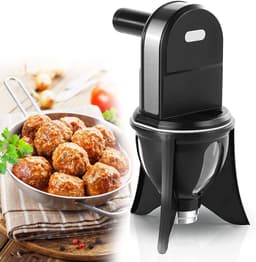 Gehaktbal Vormmachine - Bal Maker - Thuis Koken - Automatische Vorming - 35x25x22cm - Zwart — thumbnail 1