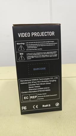 Full HD 1080P Beamer met 4K Ondersteuning en 5G WiFi — thumbnail 5