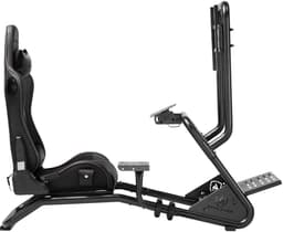 GTPLAYER - Simulator Cockpit - Met 3D Luidsprekers en Monitorhouder - Zwart — thumbnail 5