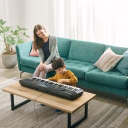 Yamaha PSR-E283 - Keyboard - Zwart — thumbnail 3