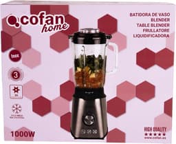 Keuken Blender - Smoothie Maker - Snelle Maaltijden - Krachtige 1000W Motor - 1.7 Liter Kan — thumbnail 3