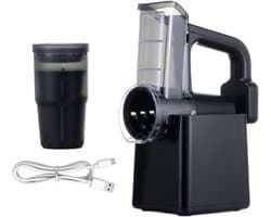 Elektrische Rasp - Keukenmachine Multicutter - Snel Groenten Snijden - Drie Wissel Drums - 23 x 23 x 19.5 cm