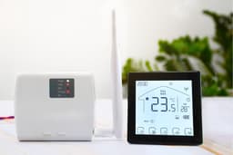 Draadloze Thermostaat | Tuya Smart Life WiFi | Touchscreen | Inbouw | Programmeerbaar | Zwart — thumbnail 2