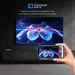 TuTu Android Smart TV - QLED 4K Ultra HD - 50 inch/127 cm - Frameless Design - Tripple Tuner DVB-T/T2/S/S2/C - HDMI x3, USB x2, CI+ - Voice Controle & Streaming apps - Geassembleerd in Eindhoven - TUQ50UN1 — thumbnail 3
