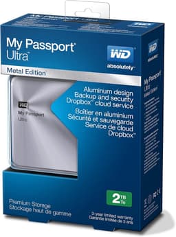 Externe Harde Schijf - Draagbare Opslag - Bestanden Opslaan - Metalen Behuizing - 2 TB - Zilver — thumbnail 5