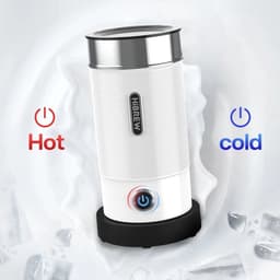 HiBrew M1A Melkopschuimer - Schuimmachine - Warm & Koud - Vollautomatisch - 450W - Wit — thumbnail 2