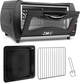 ZMC Mini Tandoor 2100W 22L - Minibakoven voor lahmacun, pizza, naan en brood. Inclusief bakplaat en grillrooster. Compact, krachtig, snelle opwarming, ideaal voor authentieke gerechten. — thumbnail 1